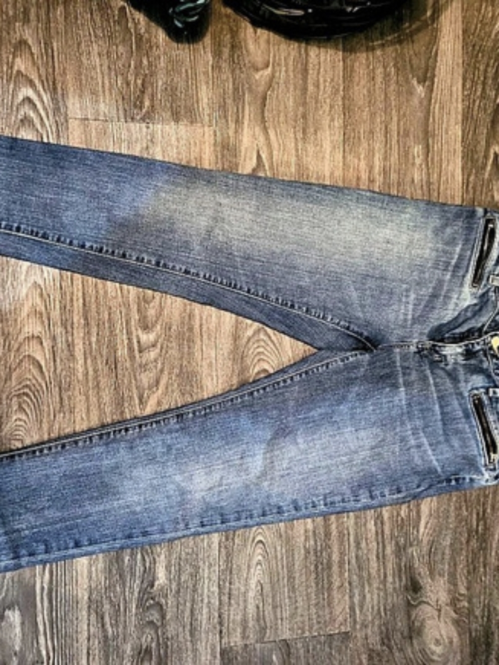 Michael Kors Skinny Jeans Blue Waist 10
